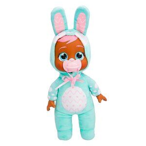 Cry Babies: Tiny Cuddles - 9" Bunny Cindy Baby Doll by IMC Toys